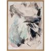 imageKate and Laurel Sylvie Painted Flow II Framed Canvas Wall Art by Amy Lighthall 28x38 Natural Modern Abstract Painted Brushstrokes Art for WallNatural