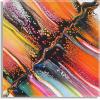 imageKate and Laurel x Xizhou Xie Collaboration Aloha Frameless Floating Acrylic Art 23x23 Modern Abstract Bright Landscape Art for Wall