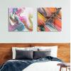 imageKate and Laurel x Xizhou Xie Collaboration Aloha Frameless Floating Acrylic Art 23x23 Modern Abstract Bright Landscape Art for Wall