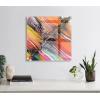 imageKate and Laurel x Xizhou Xie Collaboration Aloha Frameless Floating Acrylic Art 23x23 Modern Abstract Bright Landscape Art for Wall