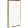 imageKate and Laurel Sylvie Blank Framed Canvas Wall Art 14x265 Bright Gold Vintage Modern Empty Canvas for PaintYourOwn Art Ready to Paint Premium Canvas Already Framed