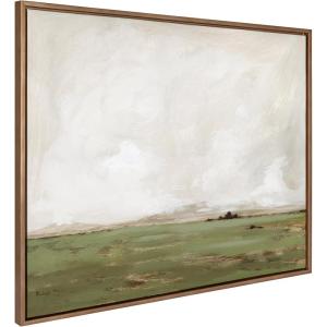 imageKate and Laurel Sylvie Rest No 1 Framed Canvas Wall Art by Mackenzie Nelson 415x315 Gold Soft Casual Landscape Art for Wall