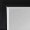 imageDesignOvation Bosc Framed Decorative Rectangle Wall Mirror 22 x 28 Gray Transitional Rectangular Vanity Mirror for Use as Bathroom Mirror for Over Sink or Refined Entryway MirrorBlack