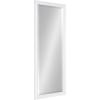 imageDesignOvation Bosc Framed Decorative Rectangle Wall Mirror 22 x 28 Gray Transitional Rectangular Vanity Mirror for Use as Bathroom Mirror for Over Sink or Refined Entryway MirrorWhite