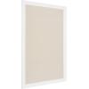 imageDesignOvation Bosc Framed Natural Linen Fabric Pinboard 275x435 White