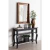 imageKate and Laurel Basking Vertical Wood Wall Mirror with Shelf Warm Caramel Brown 24 x 36Brown