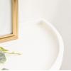 imageKate and Laurel Dorrah MidCentury HalfCircle Console Table for Entryway Storage and Decor 28x14x30 WhiteGold