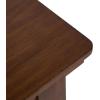 imageKate and Laurel Foxford Tiered Rectangle Console Table 42 x 14 x 30 Walnut Brown Transitional TwoTier Wood Entryway Table with Storage for Use as Living Room Behind Couch TableWalnut Brown