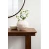 imageKate and Laurel Foxford Tiered Rectangle Console Table 42 x 14 x 30 Walnut Brown Transitional TwoTier Wood Entryway Table with Storage for Use as Living Room Behind Couch TableWalnut Brown