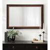 imageKate and Laurel Gotley Transitional Rectangle Wall Mirror 24 x 36 Bronze Modern Rectangular Statement Mirror with Ombre Finish and Scooped Frame ProfileBronze