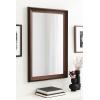 imageKate and Laurel Gotley Transitional Rectangle Wall Mirror 24 x 36 Bronze Modern Rectangular Statement Mirror with Ombre Finish and Scooped Frame ProfileBronze