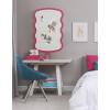 imageKate and Laurel Holbrook Wavy Magnetic Dry Erase Board with Marker and Four Magnets 24 x 36 Bright Pink Decorative Wall Organization White Board for Use as Bedroom or Dorm Room DecorPink