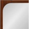 imageKate and Laurel Kenai Modern Rectangle Wooden Wall Mirror 24 x 36 Walnut Brown Decorative Wood Rectangular Mirror for Use as Bathroom Vanity Mirror or in Living Room Entryway or BedroomWalnut Brown