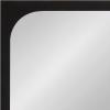 imageKate and Laurel Kenai Modern Rectangle Wooden Wall Mirror 24 x 36 Walnut Brown Decorative Wood Rectangular Mirror for Use as Bathroom Vanity Mirror or in Living Room Entryway or BedroomBlack