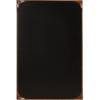 imageKate and Laurel Kenai Modern Rectangle Wooden Wall Mirror 24 x 36 Walnut Brown Decorative Wood Rectangular Mirror for Use as Bathroom Vanity Mirror or in Living Room Entryway or BedroomWalnut Brown