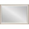 imageKate and Laurel Kobert Transitional Rectangular Beveled Wall Mirror 20 x 30 Tan Framed Rectangle Vanity Mirror for Use as Bathroom Mirror for Over Sink or Refined Entryway MirrorNatural