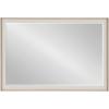 imageKate and Laurel Kobert Transitional Rectangular Beveled Wall Mirror 20 x 30 Tan Framed Rectangle Vanity Mirror for Use as Bathroom Mirror for Over Sink or Refined Entryway MirrorNatural