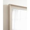 imageKate and Laurel Kobert Transitional Rectangular Beveled Wall Mirror 20 x 30 Tan Framed Rectangle Vanity Mirror for Use as Bathroom Mirror for Over Sink or Refined Entryway MirrorNatural