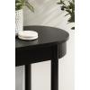 imageKate and Laurel Koji Modern Tiered Rectangular Console Table 36 x 14 x 30 Black Transitional TwoTier Wood Capsule Entryway Table with Storage for Use as Living Room Behind Couch Decor