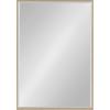 imageKate and Laurel Rhodes Large Framed Decorative Rectangle Wall Mirror 25x37 Natural Teak Finish