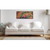 imageKate and Laurel Sylvie Blank Framed Canvas Wall Art 18x40 Gold Beaded Vintage Modern Empty Canvas for PaintYourOwn Art Ready to Paint Premium Canvas Already FramedBrown