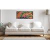 imageKate and Laurel Sylvie Blank Framed Canvas Wall Art 18x40 Gold Beaded Vintage Modern Empty Canvas for PaintYourOwn Art Ready to Paint Premium Canvas Already FramedGray