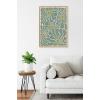 imageKate and Laurel Sylvie Fluid Flowers 1 Framed Canvas Wall Art by Carrie Cantwell 23x33 Natural Colorful Flower Illustration Art for Wall