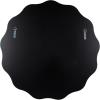 imageKate and Laurel Viona Modern Scalloped Round Mirror 32 Inch Diameter Bronze Decorative Circle Bathroom Mirror for Over Sink with Unique Rippled Edge for Wavy Wall Decor AccentGold