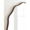 imageKate and Laurel Viona Modern Scalloped Round Mirror 32 Inch Diameter Bronze Decorative Circle Bathroom Mirror for Over Sink with Unique Rippled Edge for Wavy Wall Decor AccentBronze