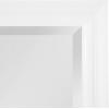 imageKate and Laurel Whitley Traditional Framed Wall Mirror 24 x 34 White Coastal Rectangle Bathroom Mirror with Transitional Profile and Beveled Edge DesignWhite