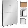 imageKate and Laurel Zayda Radius Rectangle Wall Mirror