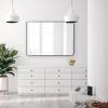 imageKate and Laurel Zayda Radius Rectangle Wall Mirror