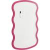 imageKate and Laurel Holbrook Wavy Magnetic Dry Erase Board with Marker and Four Magnets 24 x 36 Bright Pink Decorative Wall Organization White Board for Use as Bedroom or Dorm Room DecorPink