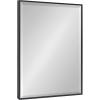 imageKate and Laurel Rhodes Large Framed Decorative Rectangle Wall Mirror 23quot x 29quot Black Sleek Decorative Wall Mirror with Modern Frame