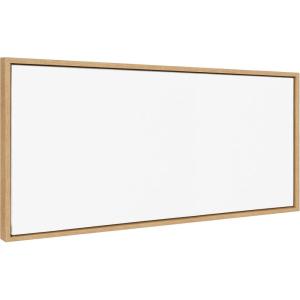 imageKate and Laurel Sylvie Blank Framed Canvas Wall Art 18x40 Gold Beaded Vintage Modern Empty Canvas for PaintYourOwn Art Ready to Paint Premium Canvas Already FramedNatural