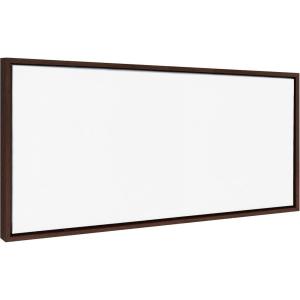 imageKate and Laurel Sylvie Blank Framed Canvas Wall Art 18x40 Gold Beaded Vintage Modern Empty Canvas for PaintYourOwn Art Ready to Paint Premium Canvas Already FramedBrown