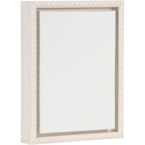 imageKate and Laurel Sylvie Blank Framed Canvas Wall Art 8x10 White Beaded Modern Empty Canvas for PaintYourOwn Art Ready to Paint Premium Canvas Already Framed