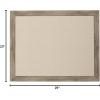 imageDesignOvation Beatrice Framed Linen Fabric Pinboard 13x23 Rustic BrownRustic Brown