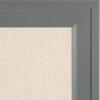 imageDesignOvation Bosc Framed Linen Fabric Pinboard 185x275 Gray