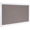imageDesignOvation Bosc Framed Linen Fabric Pinboard 235 x 295 BlackWhite