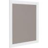 imageDesignOvation Bosc Framed Linen Fabric Pinboard 235 x 295 BlackWhite