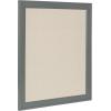 imageDesignOvation Bosc Framed Linen Fabric Pinboard 235x295 Gray