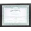 imageDesignOvation Gallery Wood Document Frame Set for Customizable Wall Display 85x11 Black Pack of 4Black