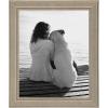 imageDesignOvation Kieva Solid Wood Picture Frame Distressed Gray 8x10 Pack of 6