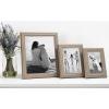imageDesignOvation Kieva Solid Wood Picture Frame Distressed Gray 8x10 Pack of 6