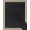 imageDesignOvation Kieva Solid Wood Picture Frame Distressed Soft White 8x10 Pack of 6Grey