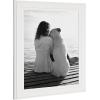 imageDesignOvation Kieva Solid Wood Picture Frame Soft White 8x10 Pack of 6