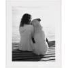 imageDesignOvation Kieva Solid Wood Picture Frame Soft White 8x10 Pack of 6