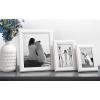 imageDesignOvation Kieva Solid Wood Picture Frame Soft White 8x10 Pack of 6