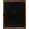 imageDesignOvation Kieva Solid Wood Picture Frames Gray 11x14 matted to 8x10 Pack of 4Brown